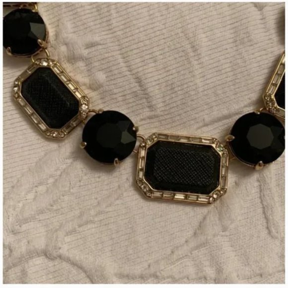 Kate Spade Jackpot Jewels black gold stone necklace - Picture 8 of 16